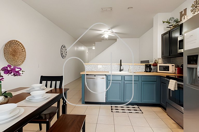 Cozy 3BR 3 Baths Home Near Disney