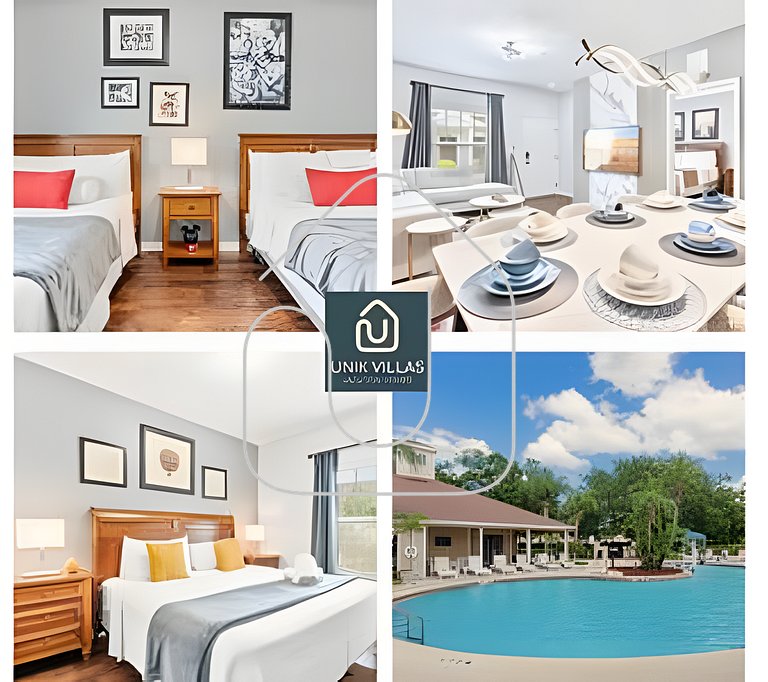 Unik 22-106 · Family Getaway Near Disney 3BR-22106