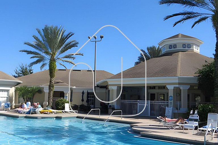 Orlando Pool Home 3BR & 3BA - 2417