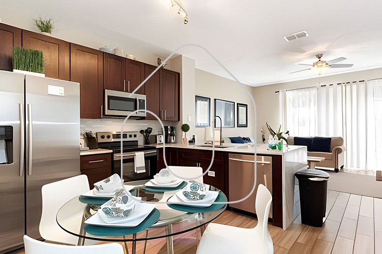 Orlando Pool Home 3BR & 3BA