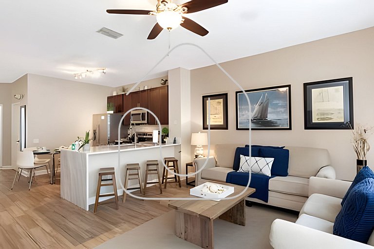 Orlando Pool Home 3BR & 3BA - 2417