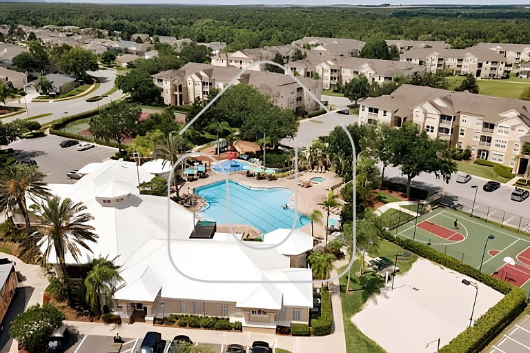 Orlando Pool Home 3BR & 3BA