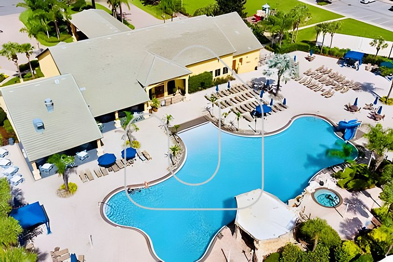 Orlando 4BR/3BA Villa with Private Pool by Disney - 8979PP