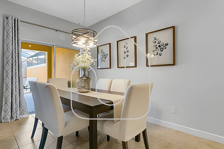 Orlando 4BR/3BA Villa with Private Pool by Disney - 8979PP