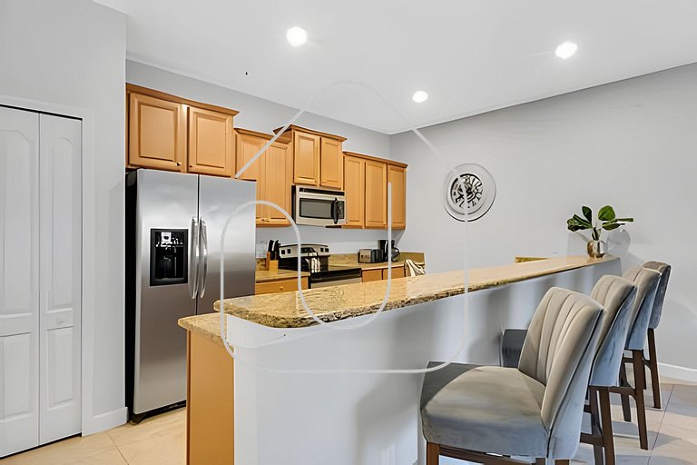 Orlando 4BR/3BA Villa with Private Pool by Disney - 8979PP