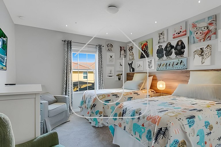 Orlando 4BR/3BA Villa with Private Pool by Disney