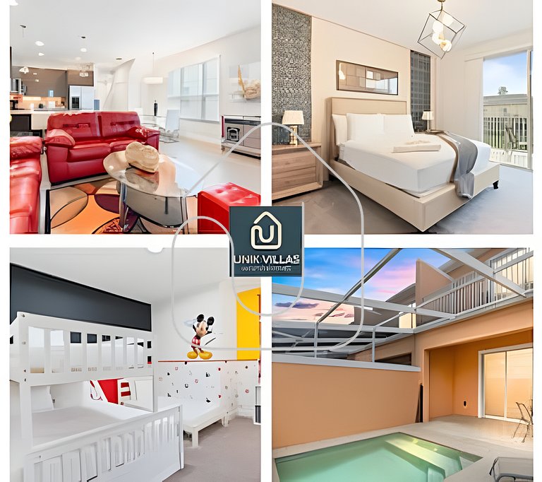 Charming 3 BR W/Pool Near Disney