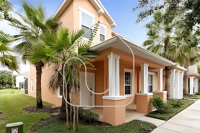 Charming 3 BR W/Pool Near Disney