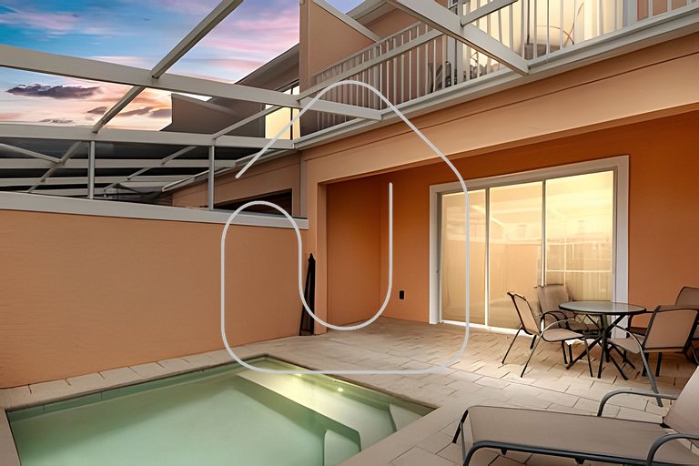 Charming 3 BR W/Pool Near Disney