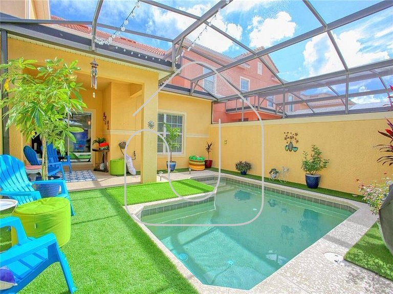 Casa 3Q Paradise Palms - Piscina Privativa