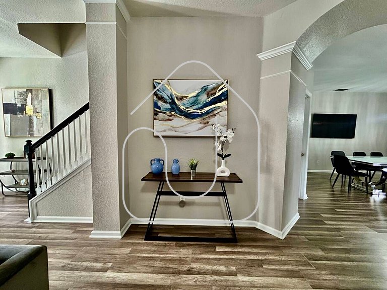 Casa Épica de 6 Quartos | Quarto dos Vingadores + Piscina