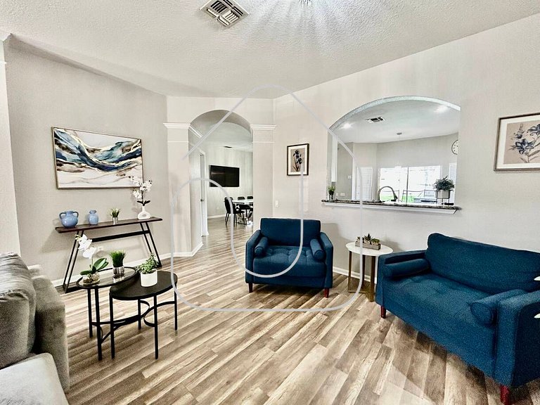 Casa Épica de 6 Quartos | Quarto dos Vingadores + Piscina