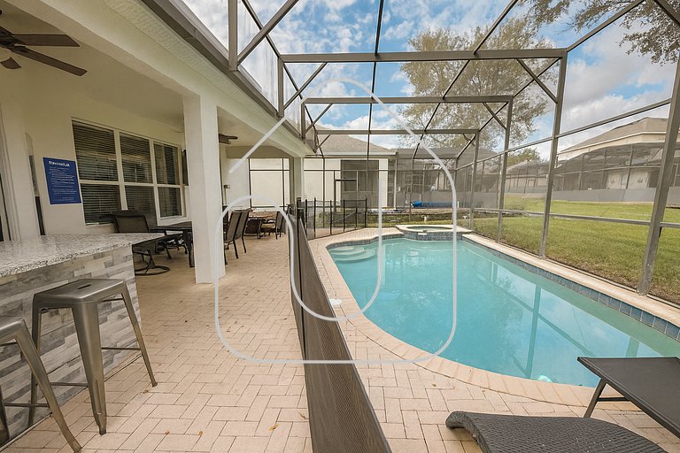 Casa Épica de 6 Quartos | Quarto dos Vingadores + Piscina