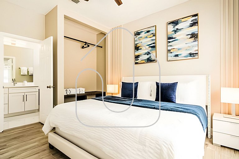 Casa 4Q Windsor Hills c/ Piscina e Game Room