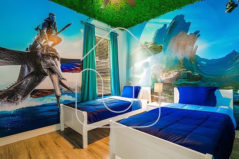 Casa 4Q Windsor Hills c/ Piscina e Game Room