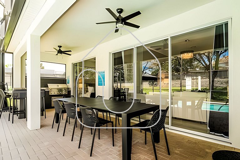 Casa 4Q Windsor Hills c/ Piscina e Game Room