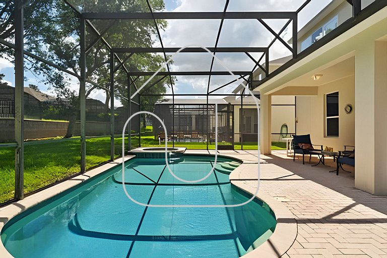 Casa 5Q Piscina Resort Windsor Hills Disney