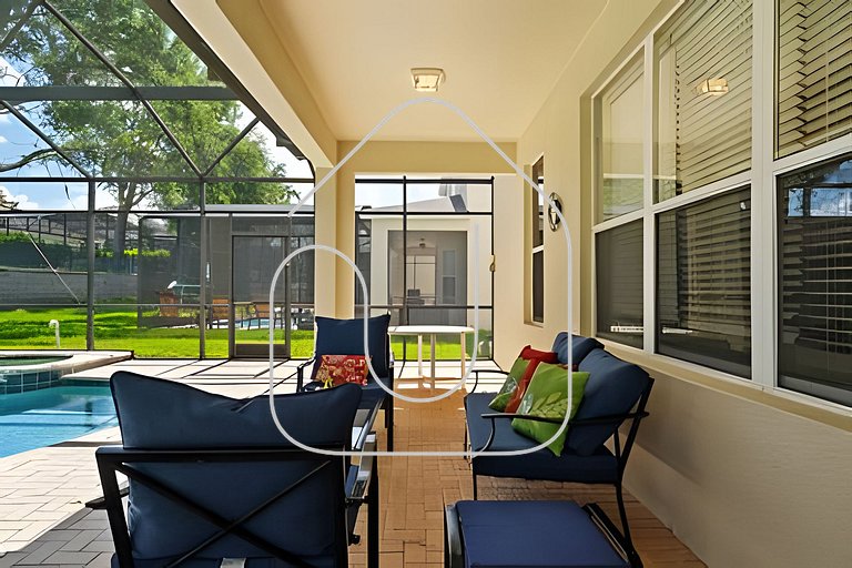Windsor Hills 5BR ☆ 5min to Disney + Pool