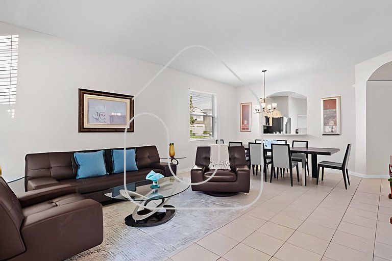 Windsor Hills 5BR ☆ 5min to Disney + Pool