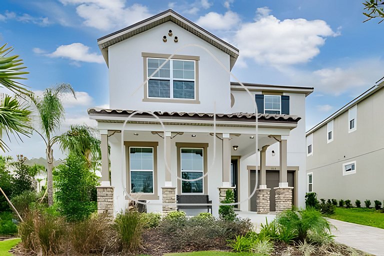Disney 6BR Villa w/ Pool & Themed Rooms