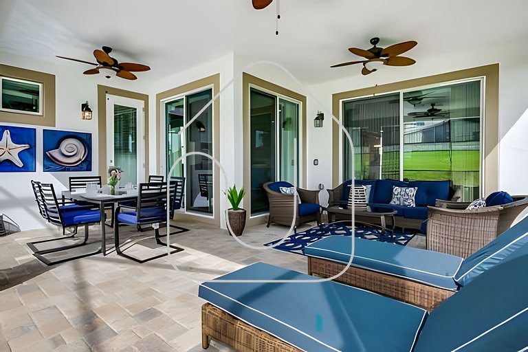 Disney 6BR Villa w/ Pool & Themed Rooms