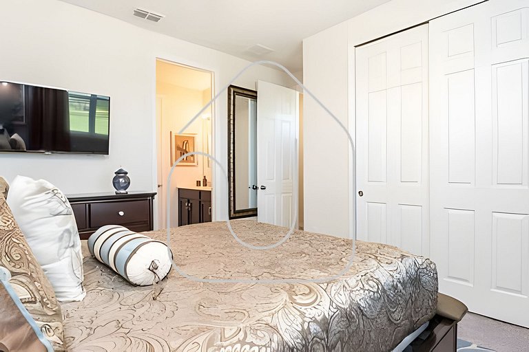 Disney 6BR Villa w/ Pool & Themed Rooms