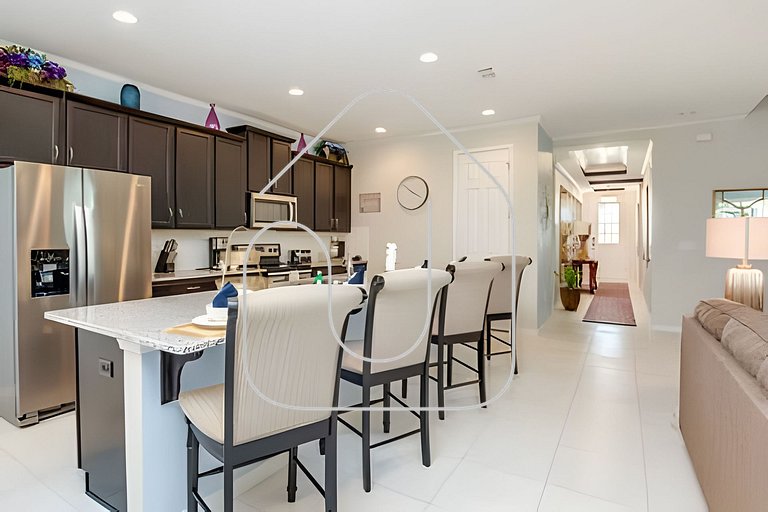 Disney 6BR Villa w/ Pool & Themed Rooms
