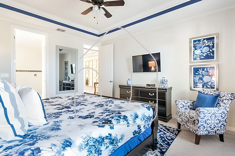Disney 6BR Villa w/ Pool & Themed Rooms