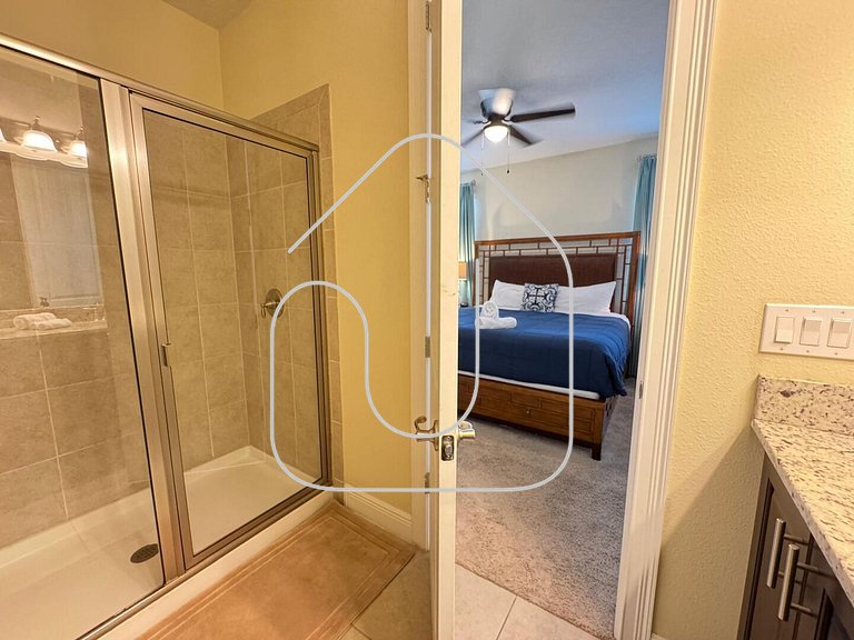 Casa 8Q c/ Piscina e Spa — Perto da Disney