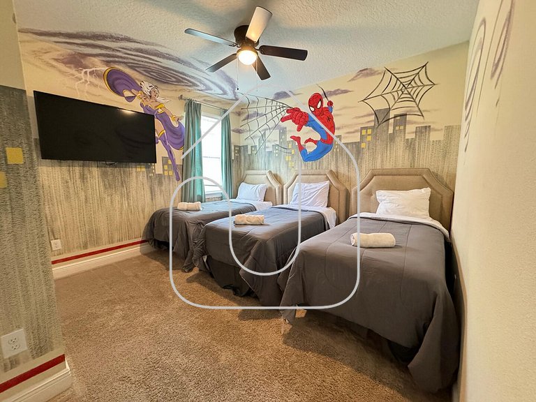 Casa 8Q c/ Piscina e Spa — Perto da Disney
