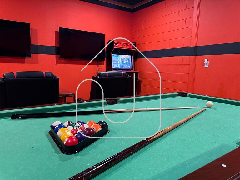 Casa 8Q c/ Piscina e Spa — Perto da Disney