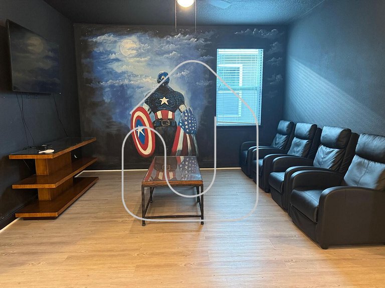 Casa 8Q c/ Piscina e Spa — Perto da Disney