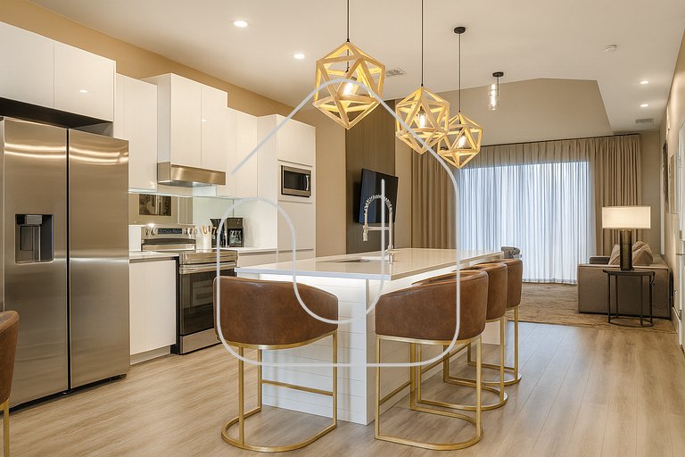 Modern 4 Suites home Magic Village