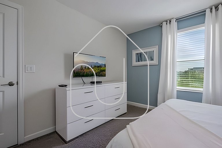 Casa 8Q c/ Piscina, Cinema e Game Room