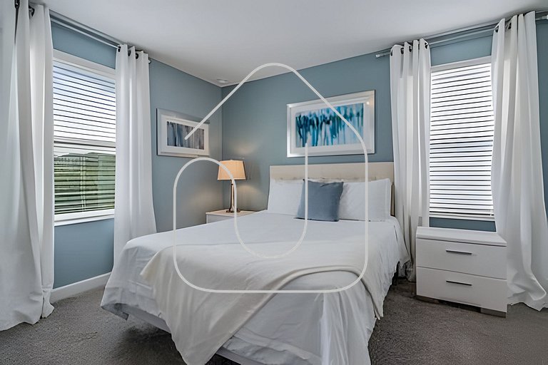 Casa 8Q c/ Piscina, Cinema e Game Room