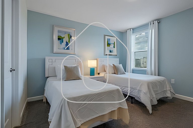 Casa 8Q c/ Piscina, Cinema e Game Room