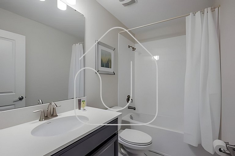 Casa 8Q c/ Piscina, Cinema e Game Room