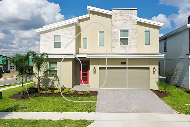 8BR Villa w/ Pool, Theater & Game Room