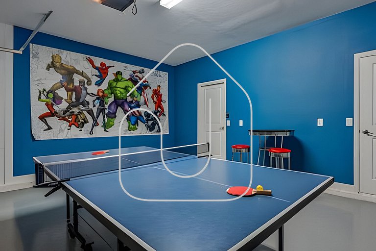 Casa 8Q c/ Piscina, Cinema e Game Room