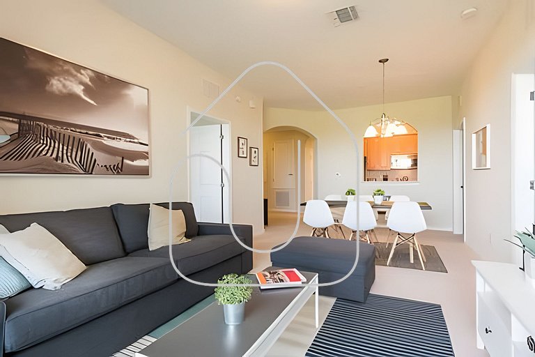 Vista Cay 3BR Condo Near Universal & OCCC