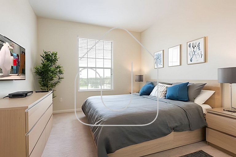 Apto 3Q Vista Cay Perto da Universal e OCCC