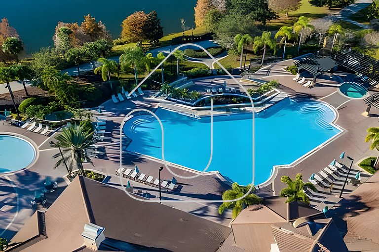 Apto 3Q Vista Cay Perto da Universal e OCCC