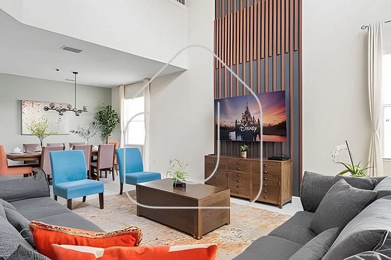 Casa 5Q c/ Piscina Sul e Game Room – Storey Lake