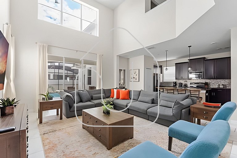 5BR w/ South Pool, Game Room – Storey Lake