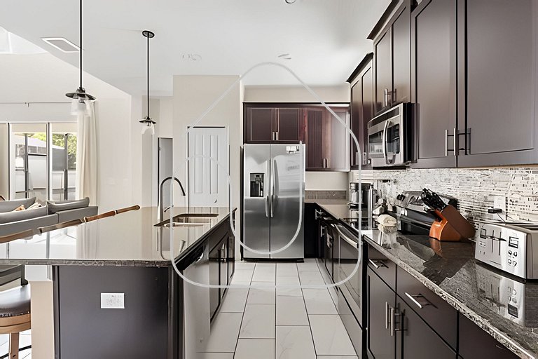 Casa 5Q c/ Piscina Sul e Game Room – Storey Lake