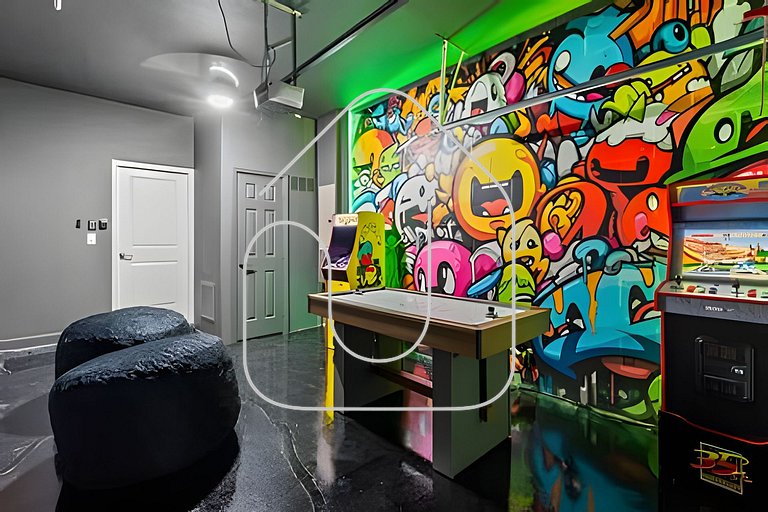 Casa 5Q c/ Piscina Sul e Game Room – Storey Lake