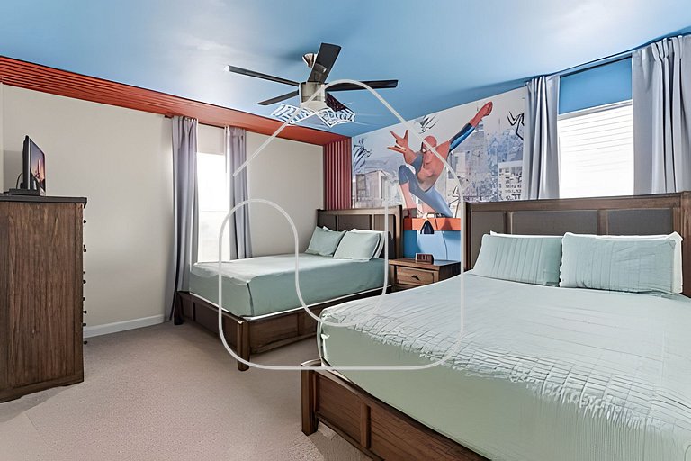 5BR w/ South Pool, Game Room – Storey Lake