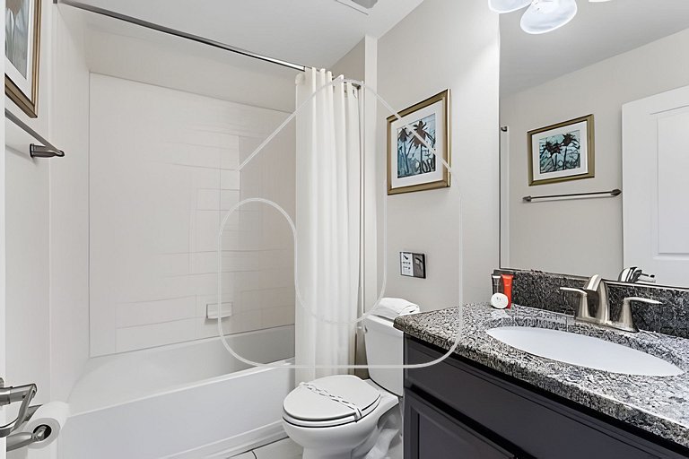 Casa 5Q c/ Piscina Sul e Game Room – Storey Lake