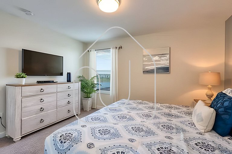 Casa 6Q c/ Piscina + Temas Disney – Storey Lake