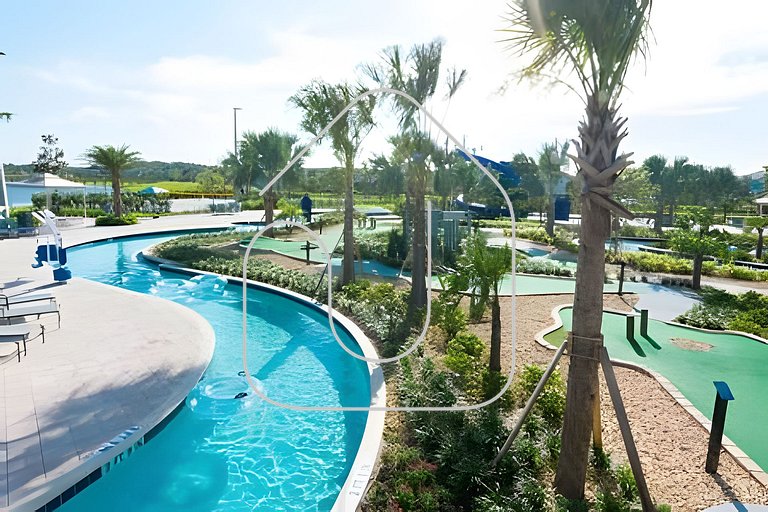 Luxury 6BR Villa w/ Pool, Spa & Near Disney